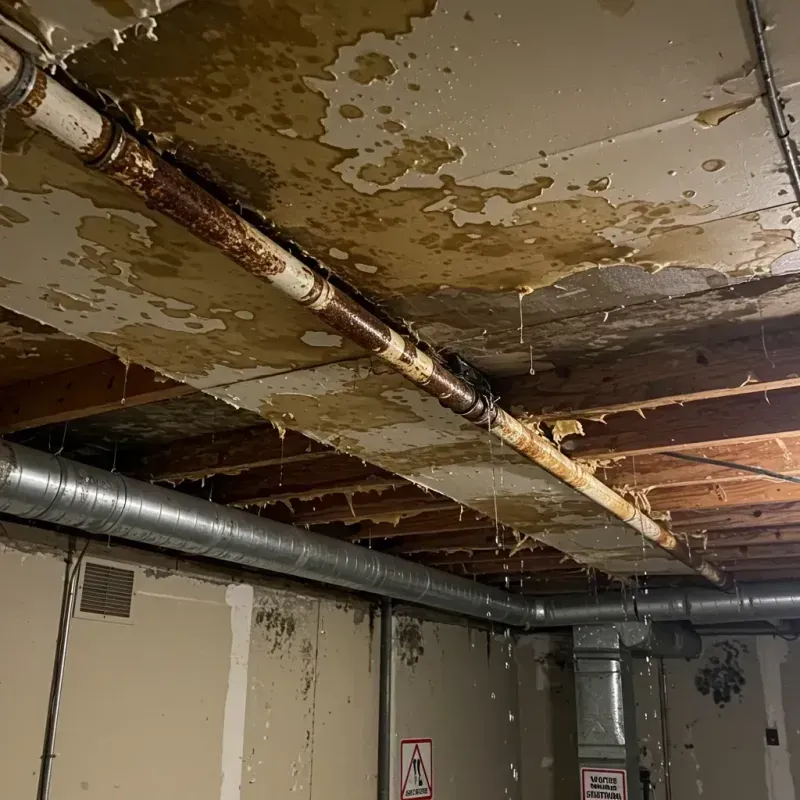 Ceiling Water Damage Repair in Milford, IL